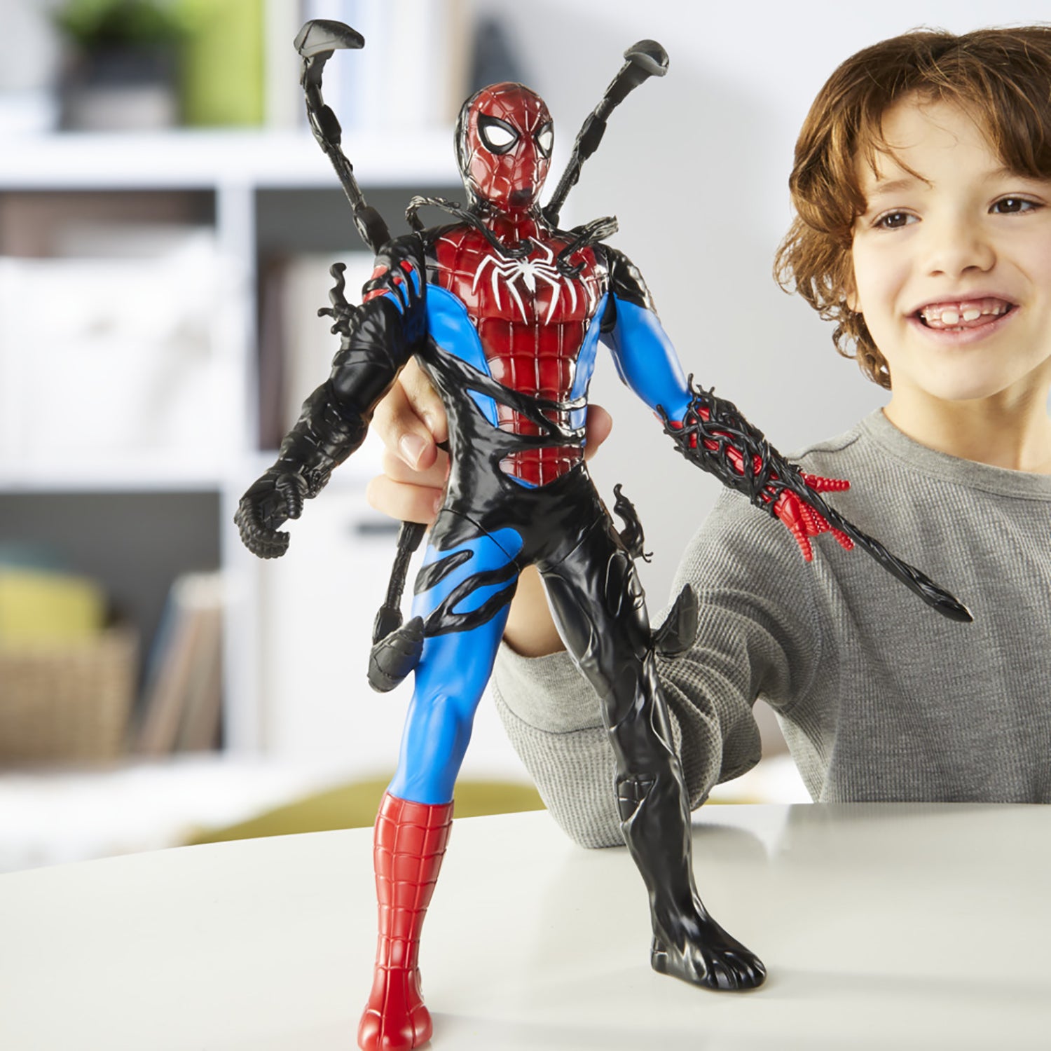 HASBRO - Spiderman VenomVersus Liquid Shifter – Action Figure 27 cm